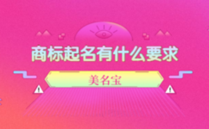 商標(biāo)起名有什么要求