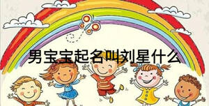 男寶寶起名叫劉星什么