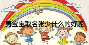 男寶寶取名張少什么的好呢